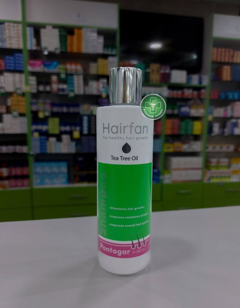 Pontagar Hairfan Tea tree oil Shampoo Deep cleansing & growth 250 ml