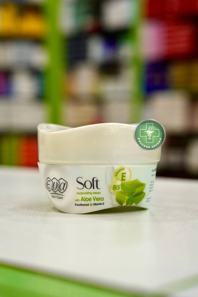 EVA Skin Care Moisturizing face and body cream with Aloe vera, panthenol, and vitamin E 50 g
