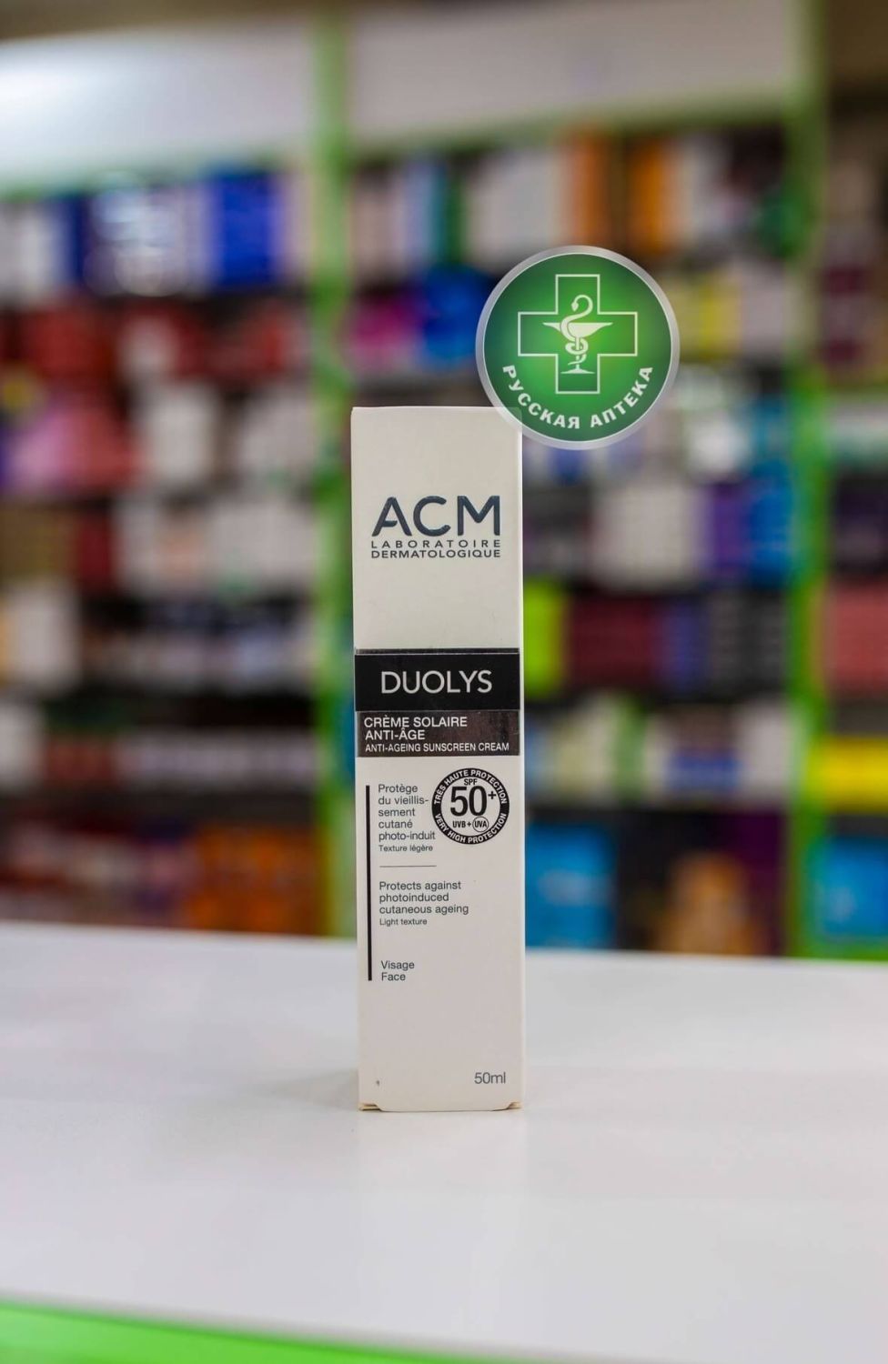 ACM Duolys Anti-ageing sunscreen cream SPF +, 50 ml
