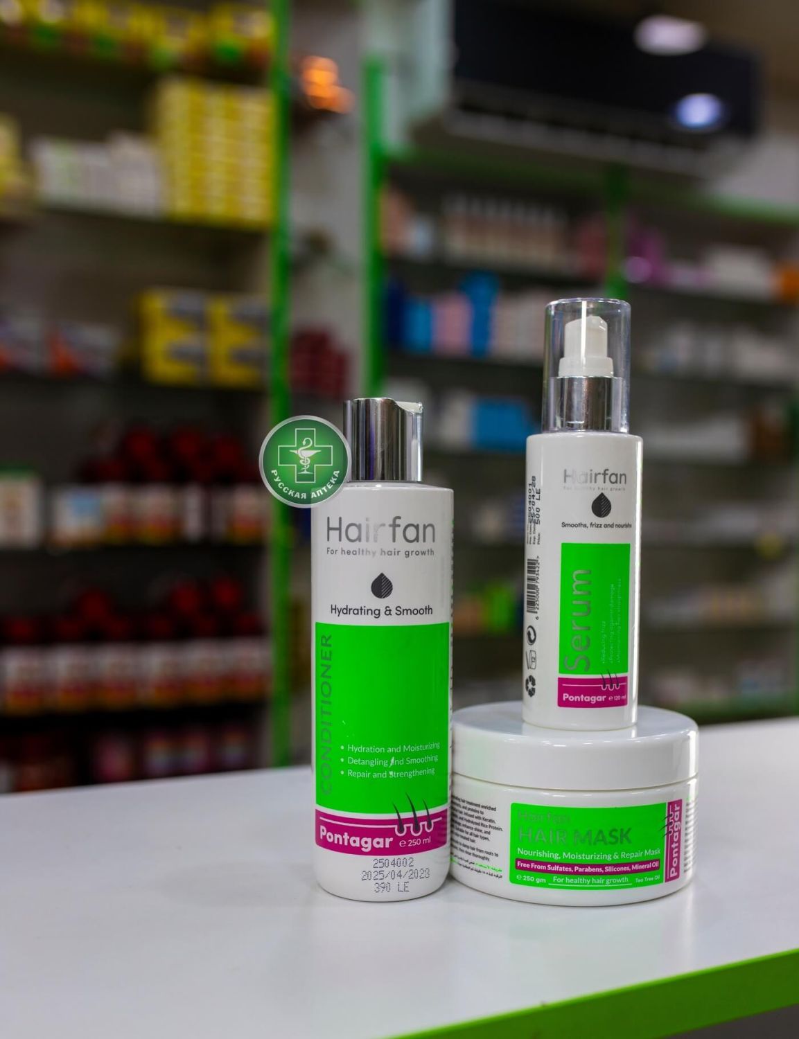 Pontagar Hairfan Tea tree oil Shampoo Deep cleansing & growth 250 ml