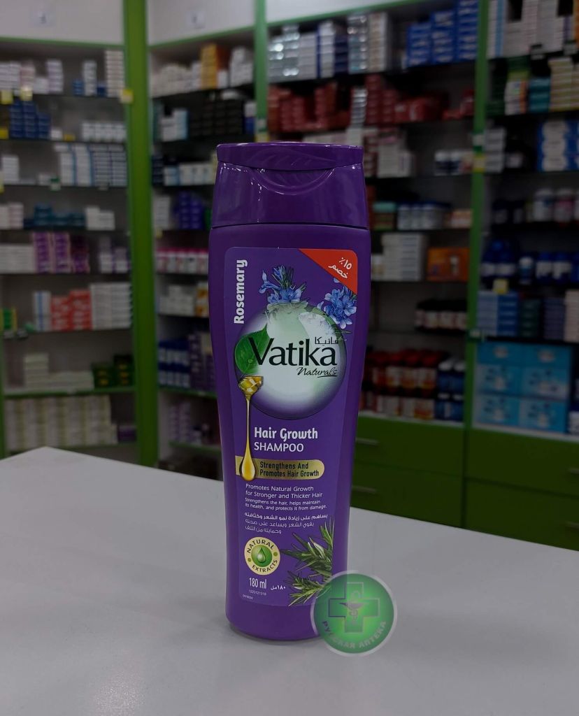 Vatika Rosemary Shampoo for Hair Growth and Strength 180 ml