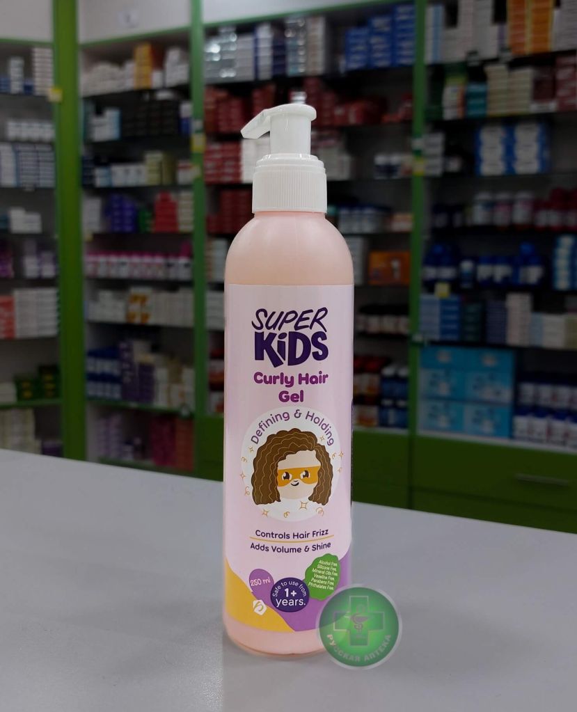 Super Kids Curl styling gel with oils and vitamins 250 ml