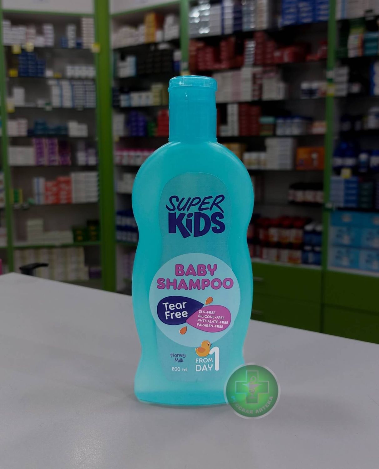 Super Kids Baby Shampoo “Honey Milk” from Day 1 tear-free formula 200 ml