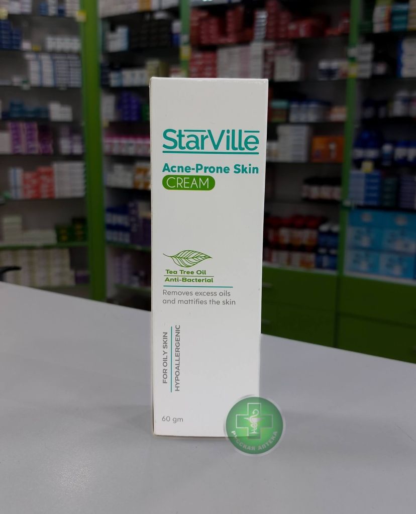 Starville Cream for problematic skin with Salicylic acid and tea tree oil 60 g