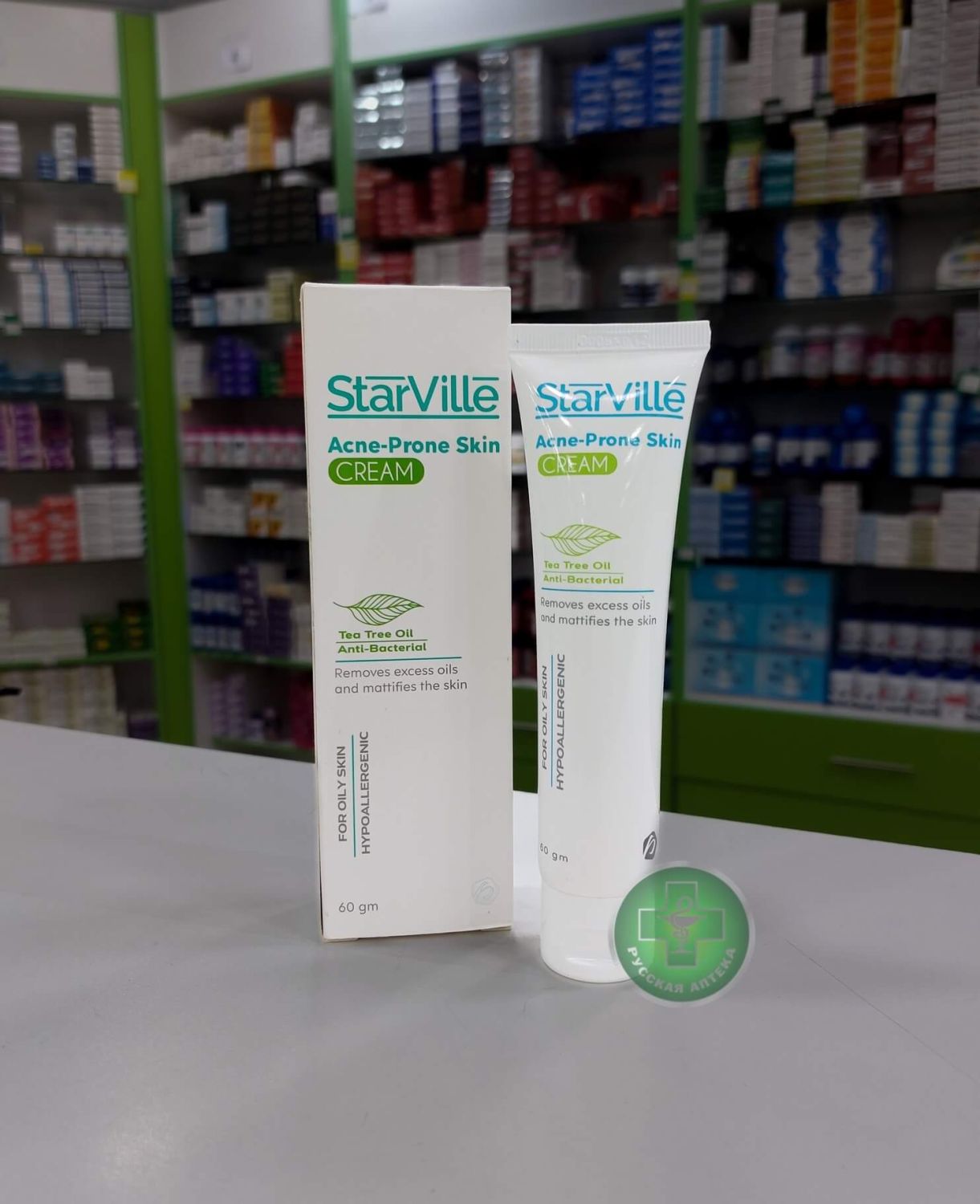 Starville Cream for problematic skin with Salicylic acid and tea tree oil 60 g