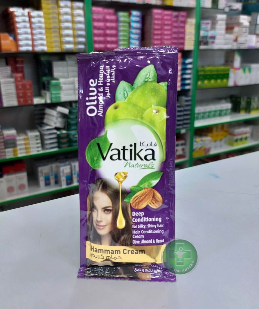 Vatika Hair mask for shine & softness with almond, henna and olive 35 g