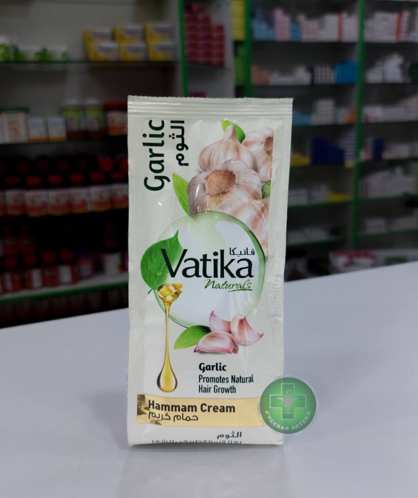 Vatika Garlic hair mask for hair loss and sensitive scalp care 35 g