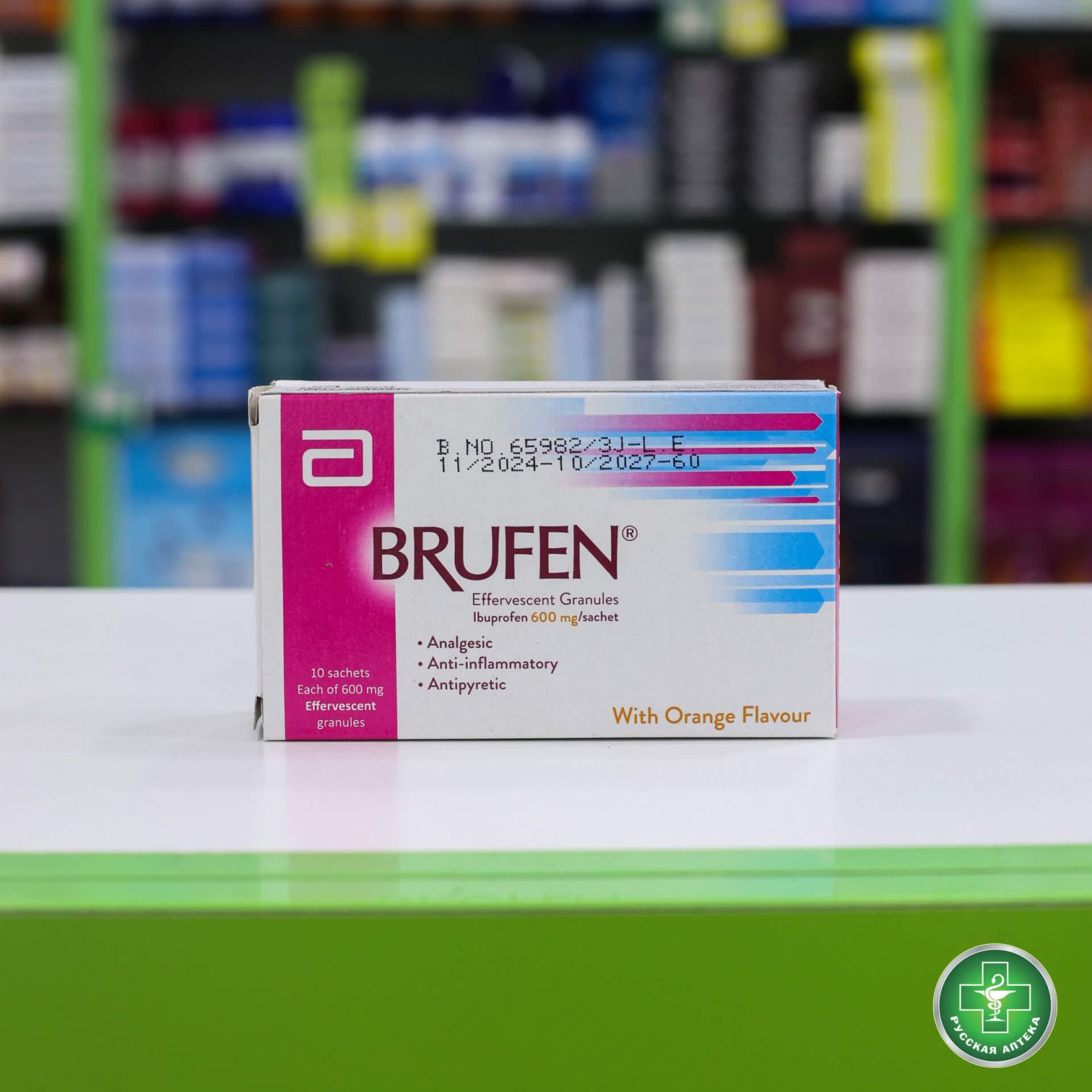 Brufen 600 mg 10 sachets