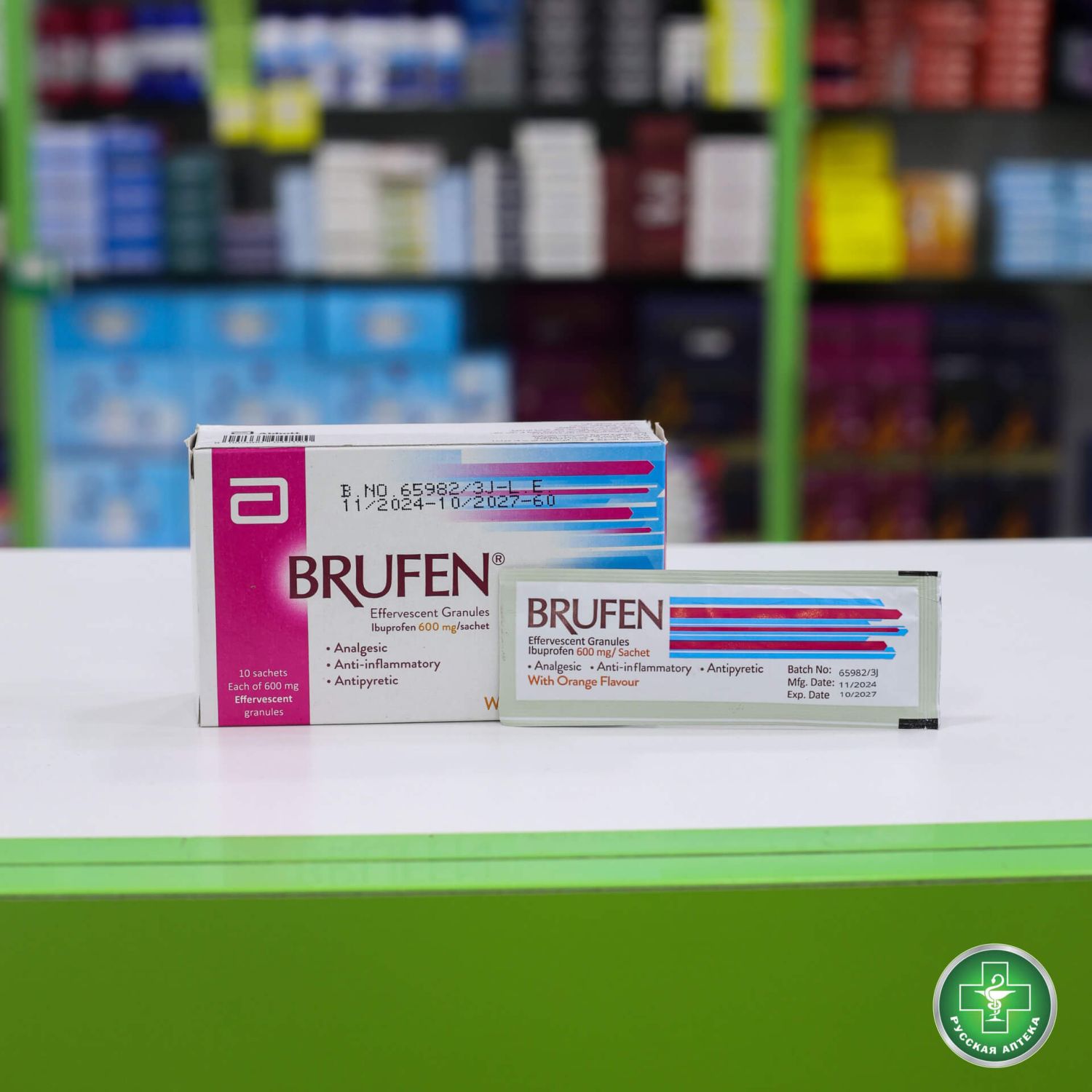 Brufen 600 mg 10 sachets