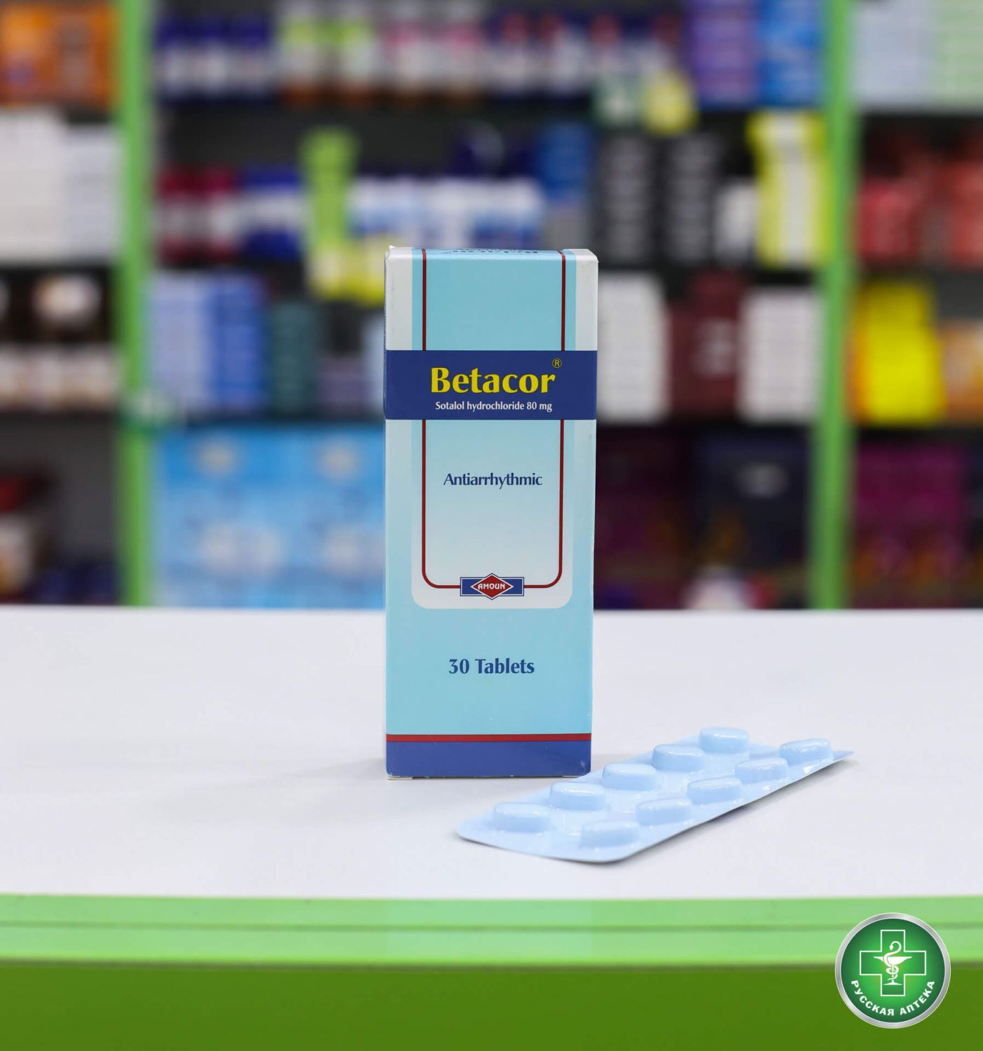 Betacor 80 mg 30 tablets
