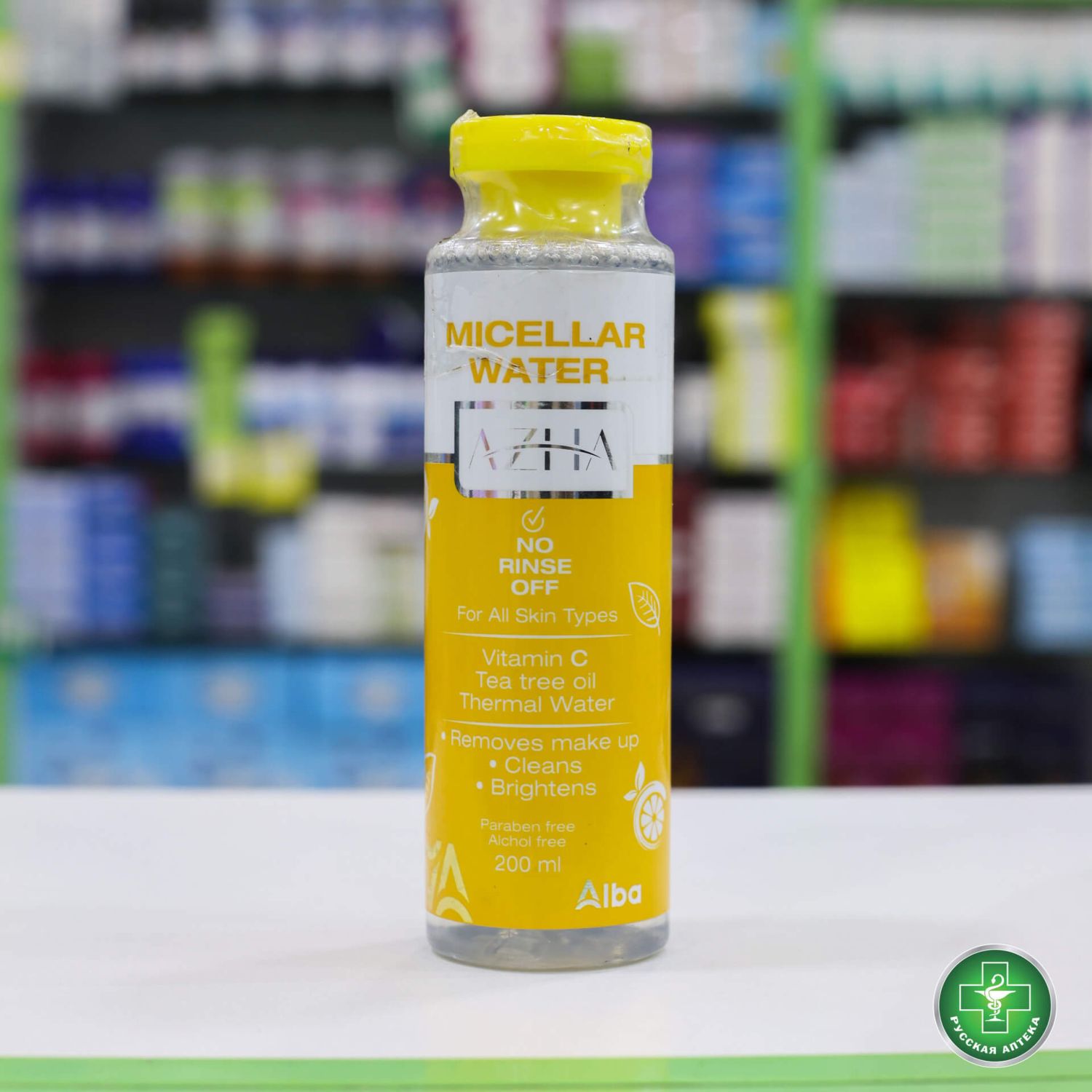 Azha Micellar water with vitamin C and thermal water for all skin types 200 ml