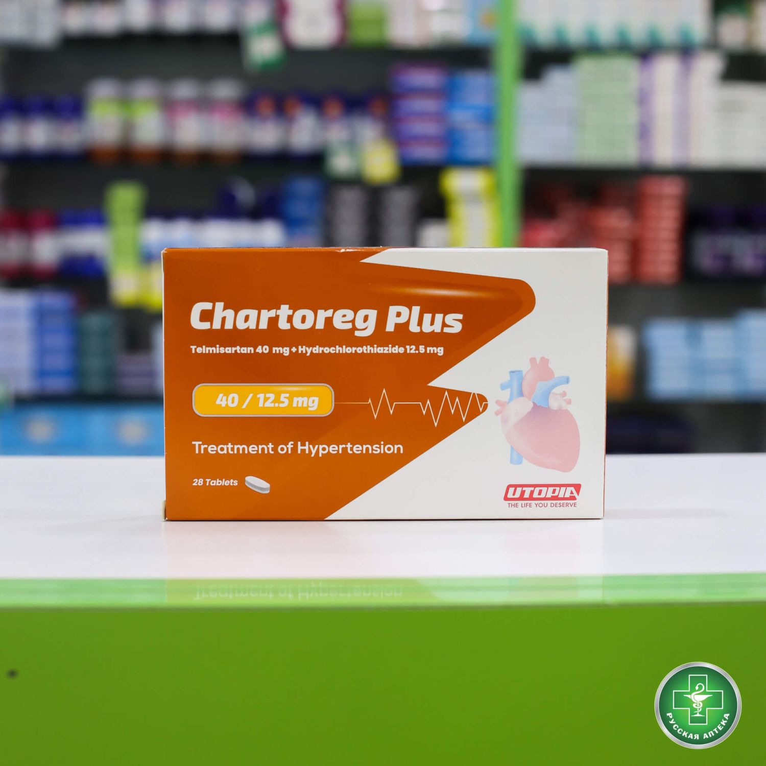 Chartoreg Plus 40/12.5 mg 28 tablets