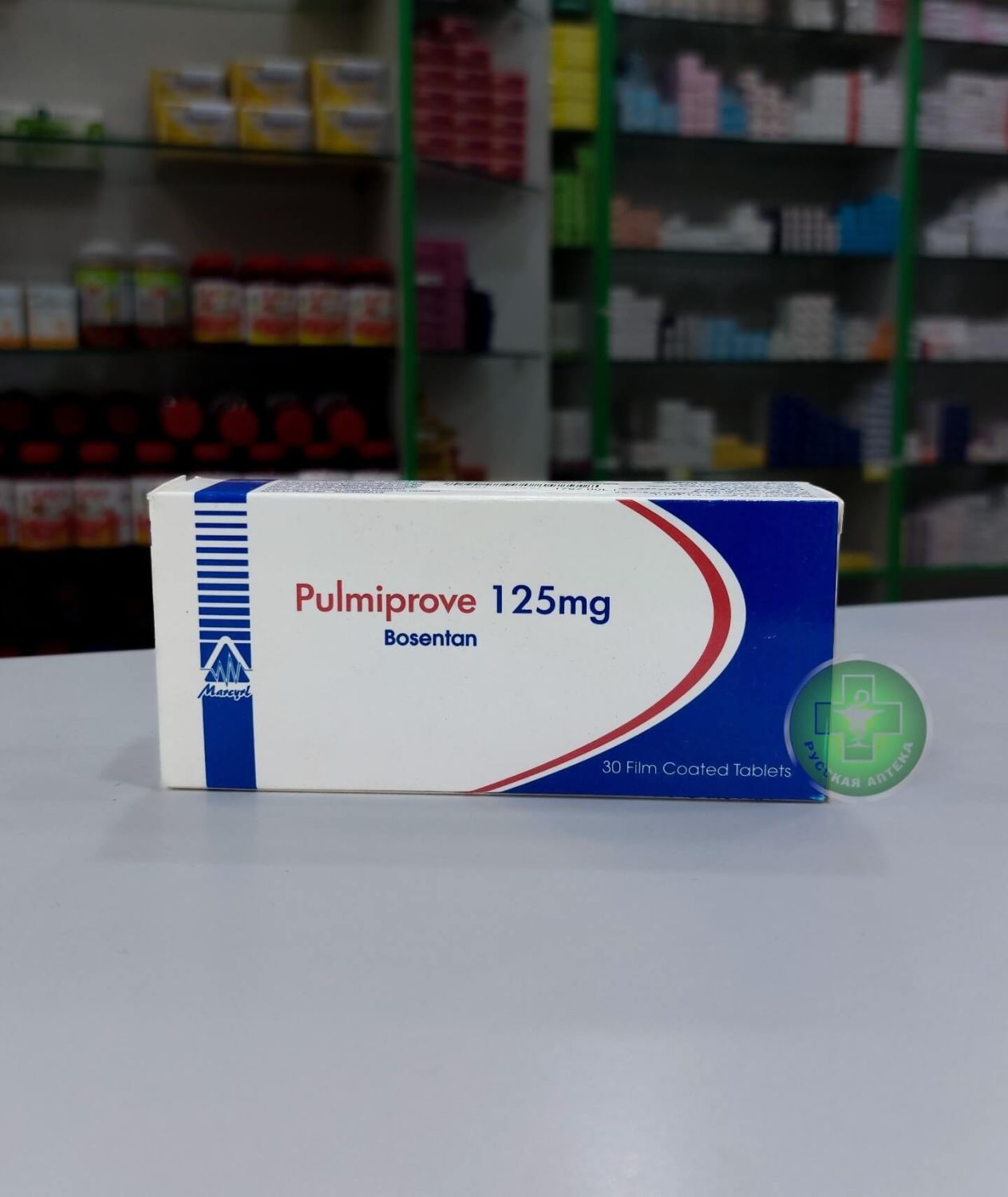 Pulmiprove 125 mg 30 tablets