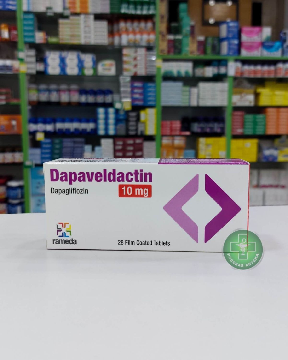 Dapaveldactin 10 mg 28 tablets