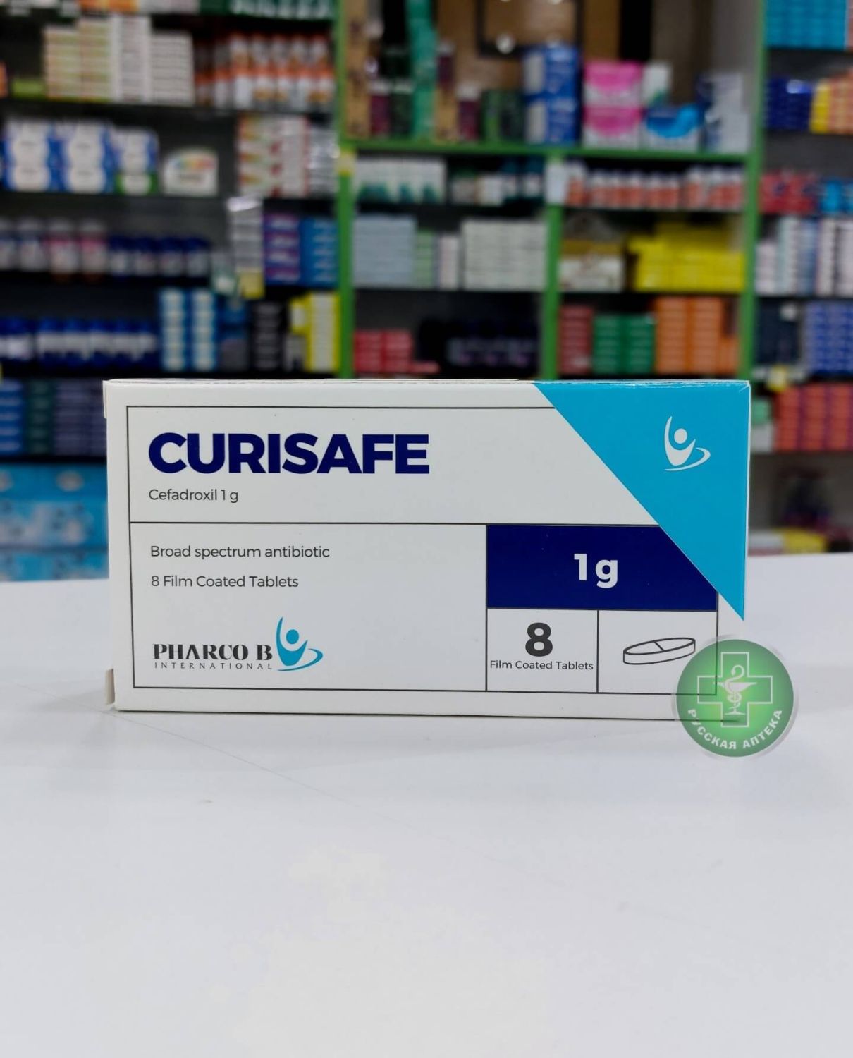 Curisafe 1 g 8 tablets