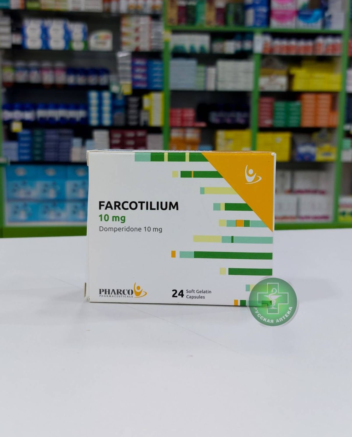 Farcotilium 10 mg 24 capsules