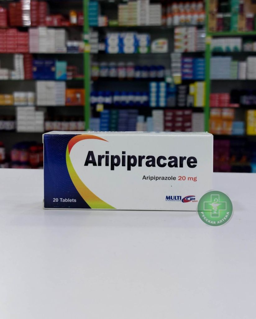 Aripipracare 20 mg 20 tablets