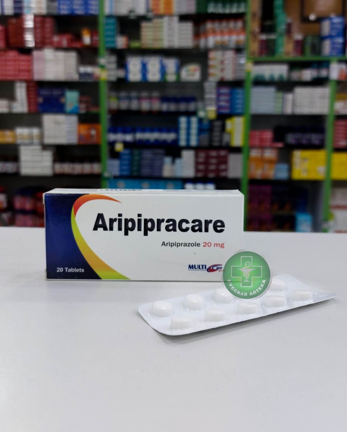 Aripipracare 20 mg 20 tablets