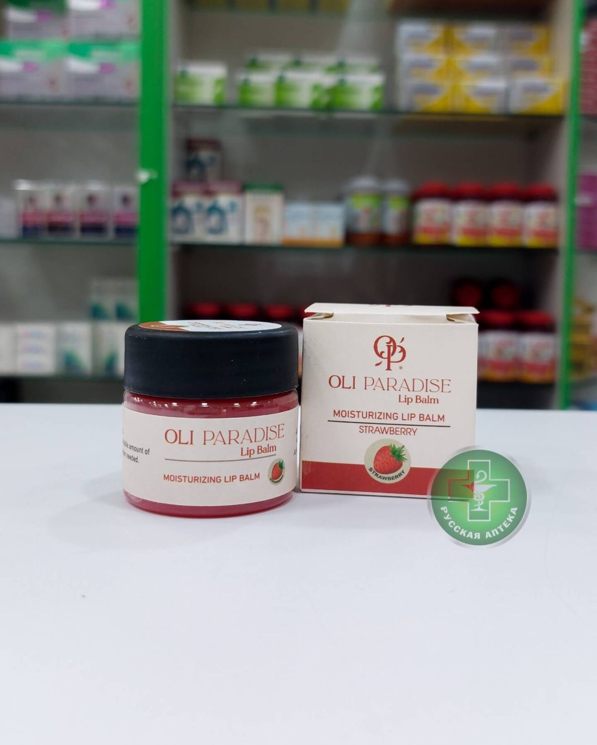 OLI PARADISE Restoring lip balm strawberry 30 ml