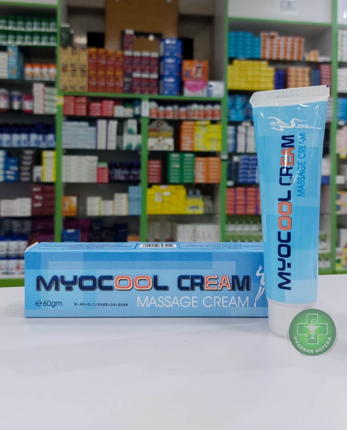 Myocool Массажный охлаждающий крем 100 г