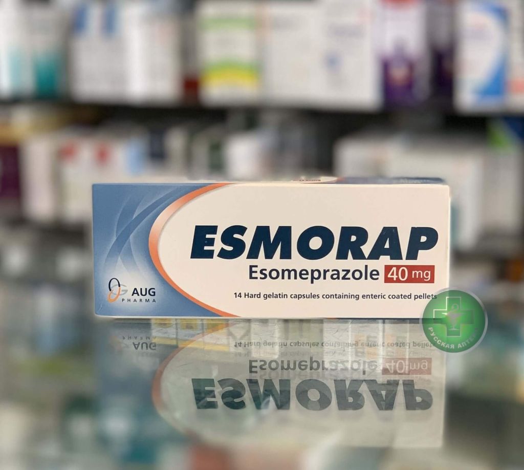 Esmorap 40 mg 14 capsules