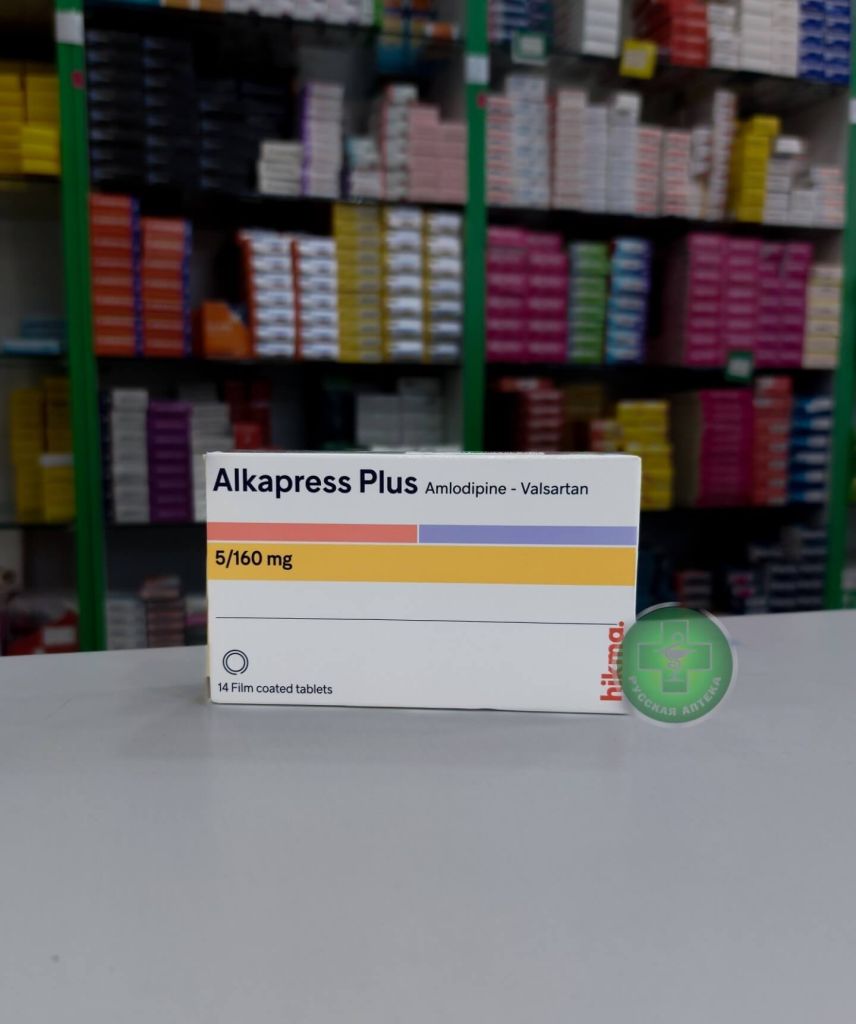 Alkapress Plus 5/160 mg 14 tablets