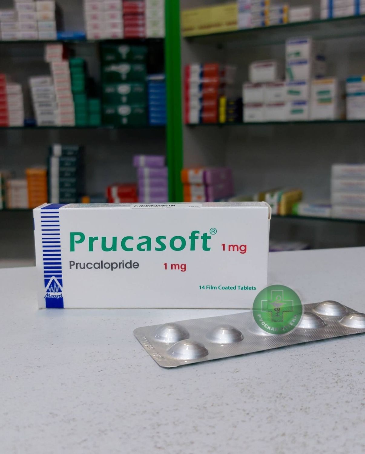 Prucasoft 1 mg 14 tablets