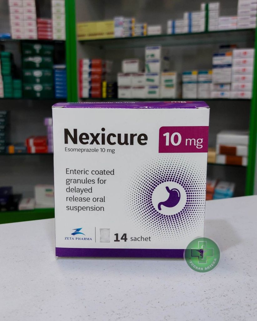 Nexicure 10 mg Sachets for oral suspension 14 pcs