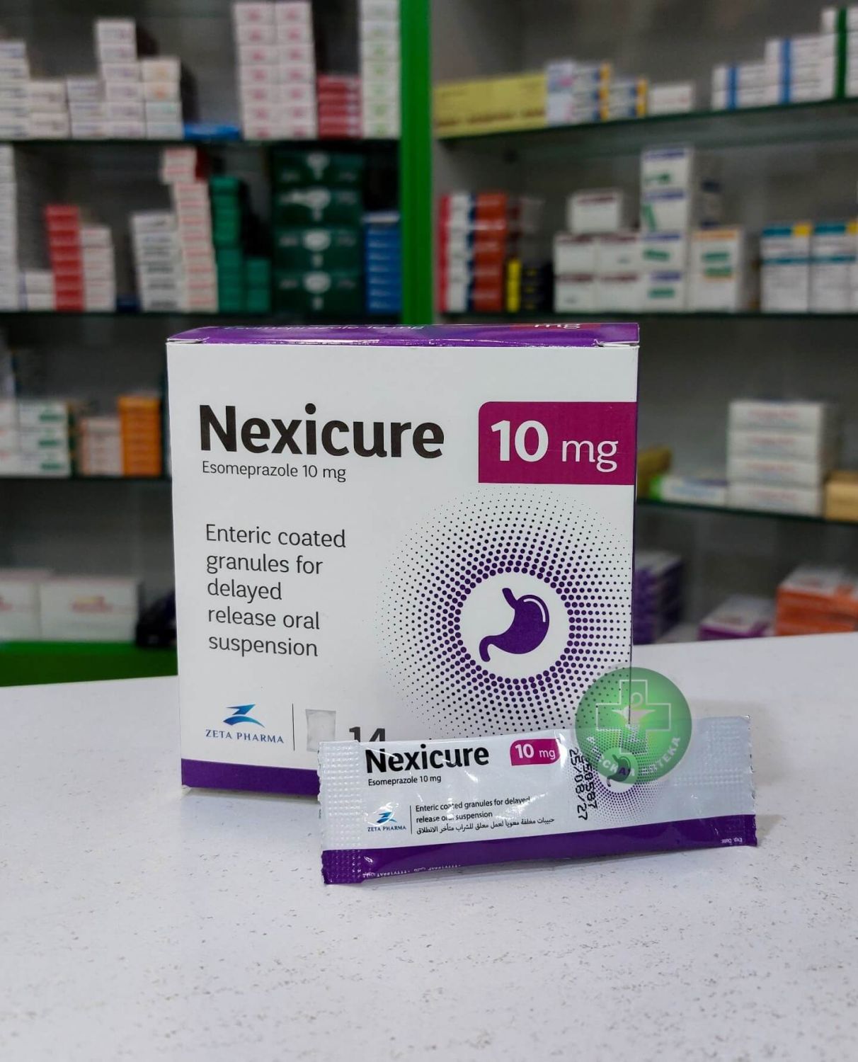 Nexicure 10 mg Sachets for oral suspension 14 pcs