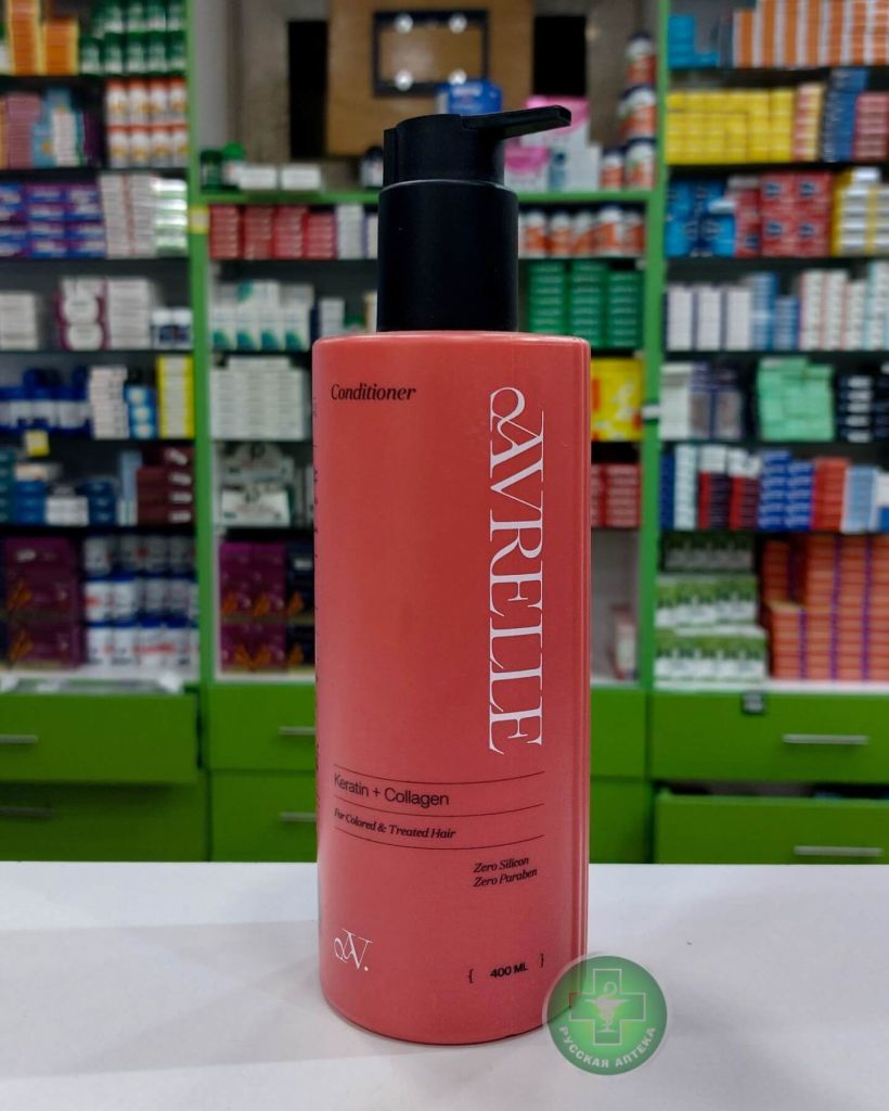 Avrelle Keratin & Collagen Conditioner for colored and damaged hair 400 ml