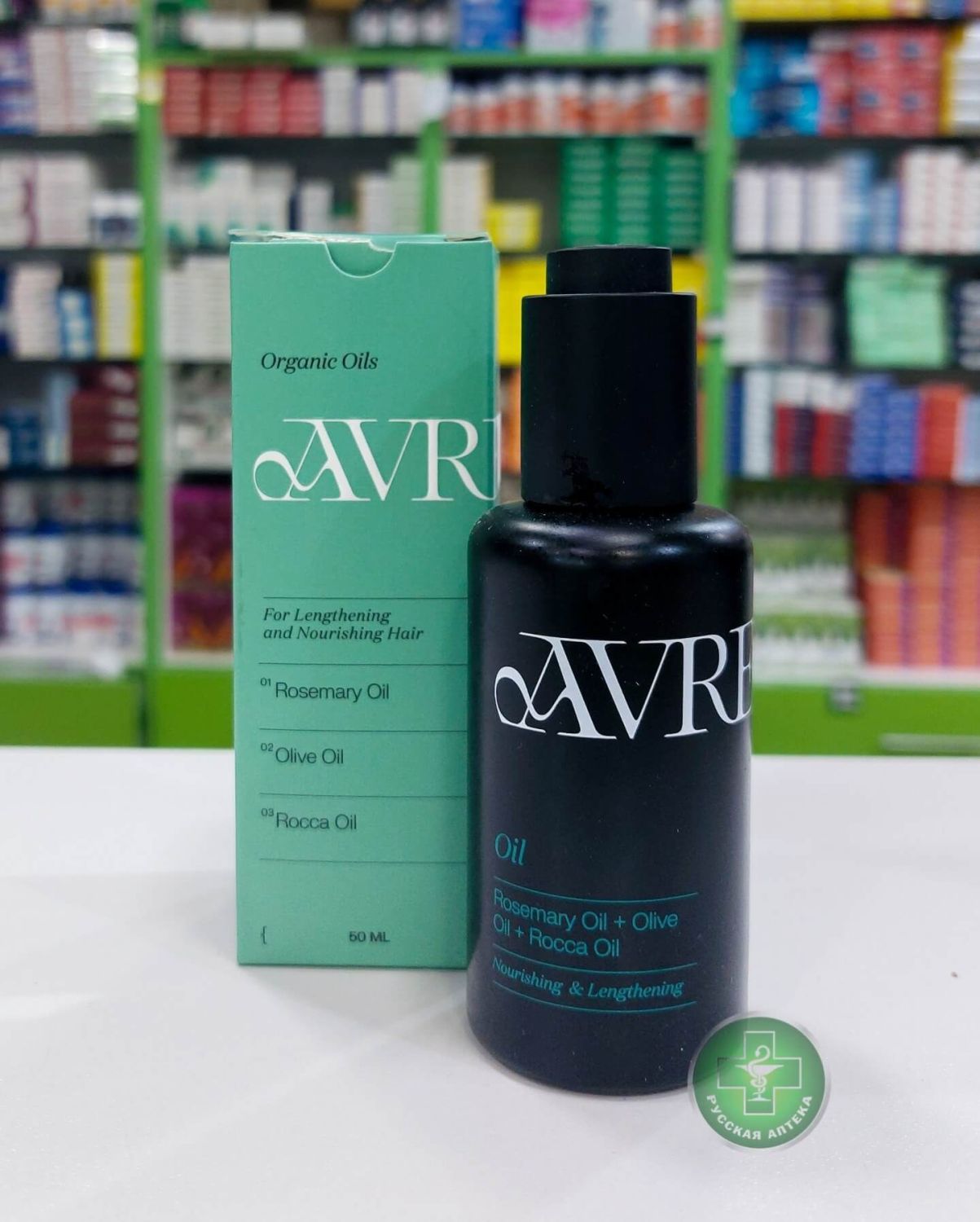 Avrelle Dry oil for weak and thin hair with Rosemary, Olive and Rocca oils 50 ml