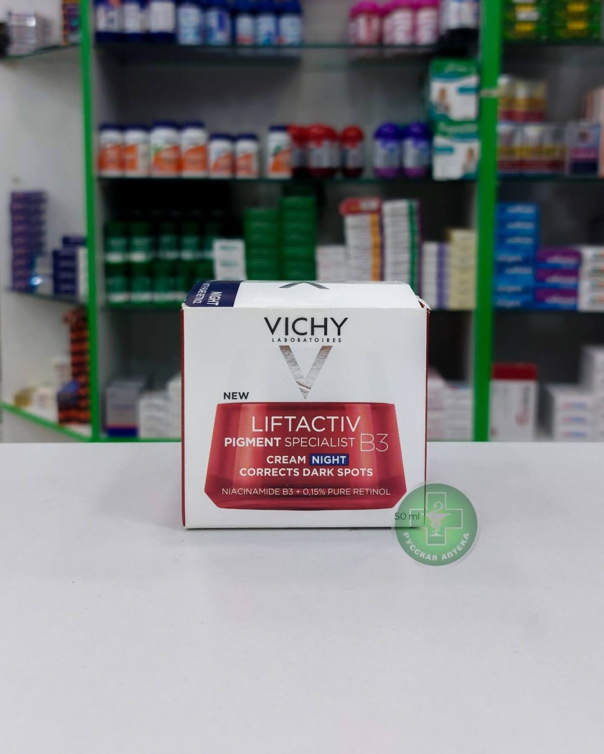 Vichy Liftactiv B3 Tone Correcting Night Cream 50 ml