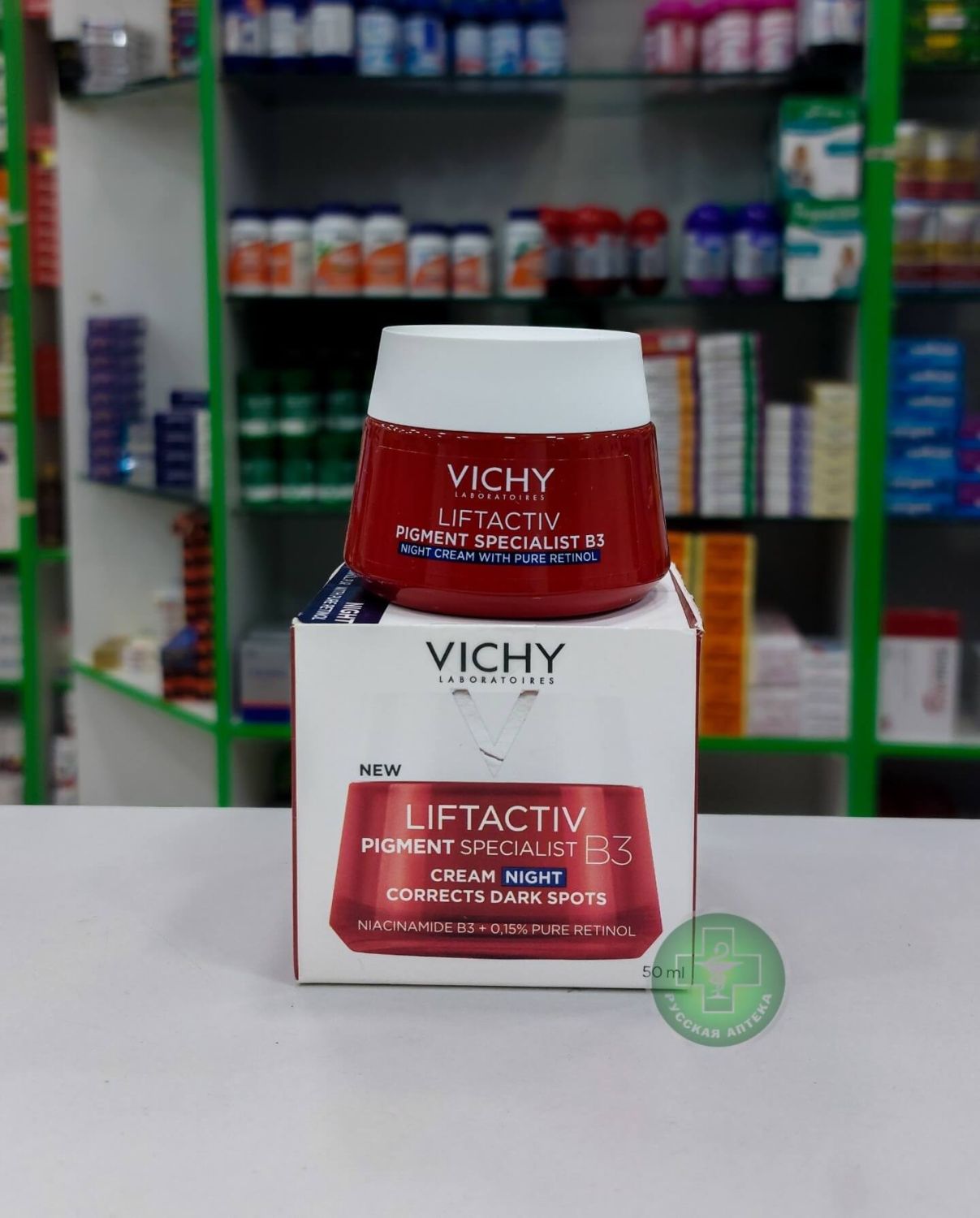 Vichy Liftactiv B3 Tone Correcting Night Cream 50 ml