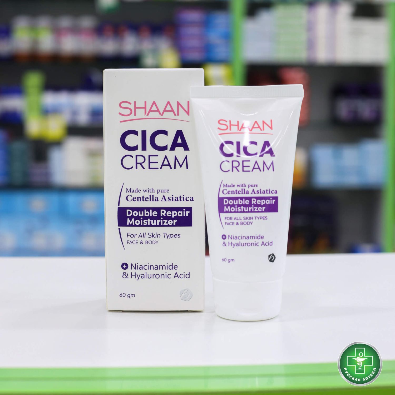 Shaan Cica Moisturizing and repair cream for face and body 60 g