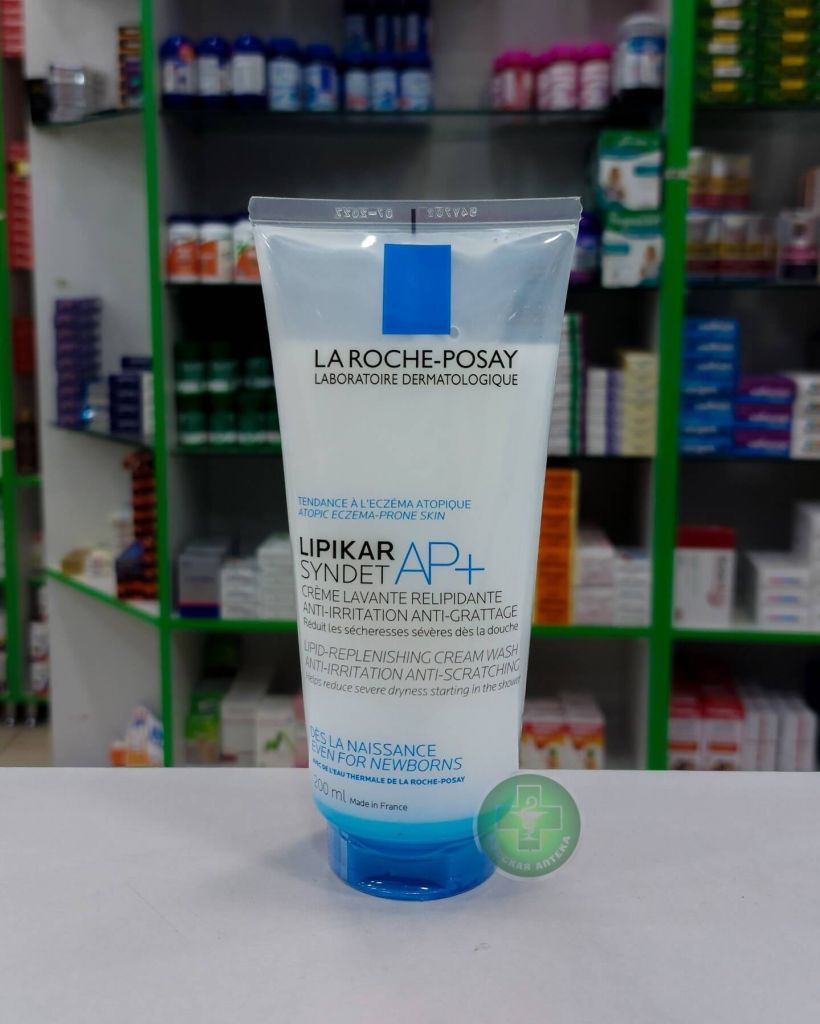 La Roche-Posay Lipikar Syndet AP+ Очищающий крем-гель для очень сухой, чувствительной и склонной к экземе кожи 200 мл