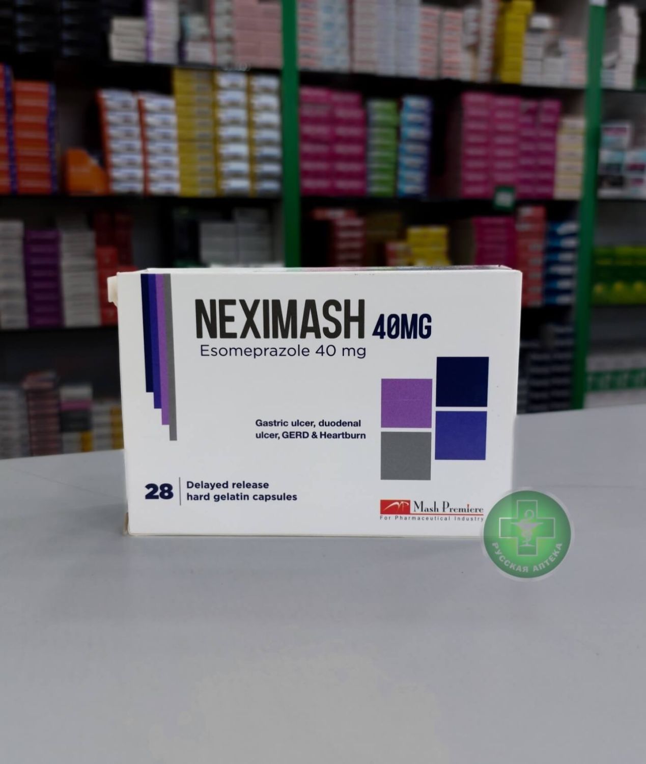 Neximash 40 mg 28 capsules