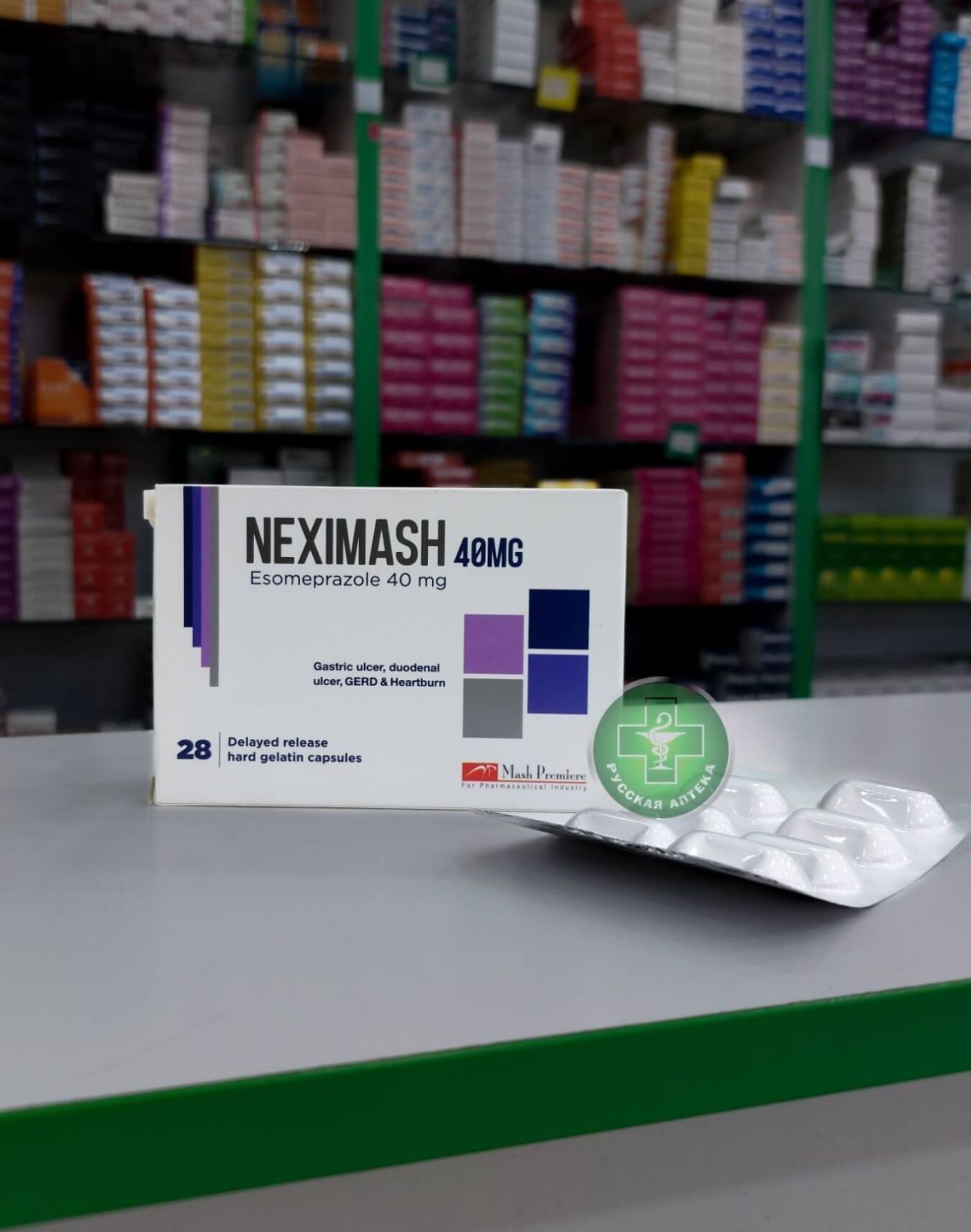 Neximash 40 mg 28 capsules