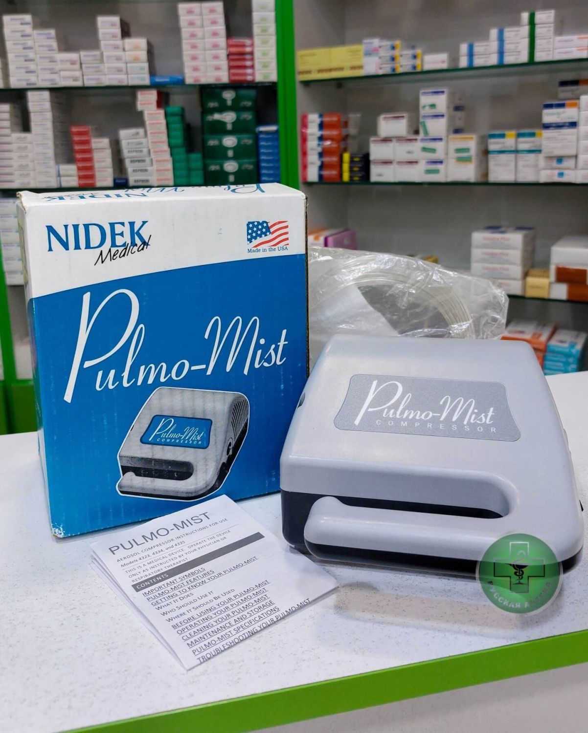 Найдек Медикал Пулмо-Мист Аэрозольный компрессор 1 штука