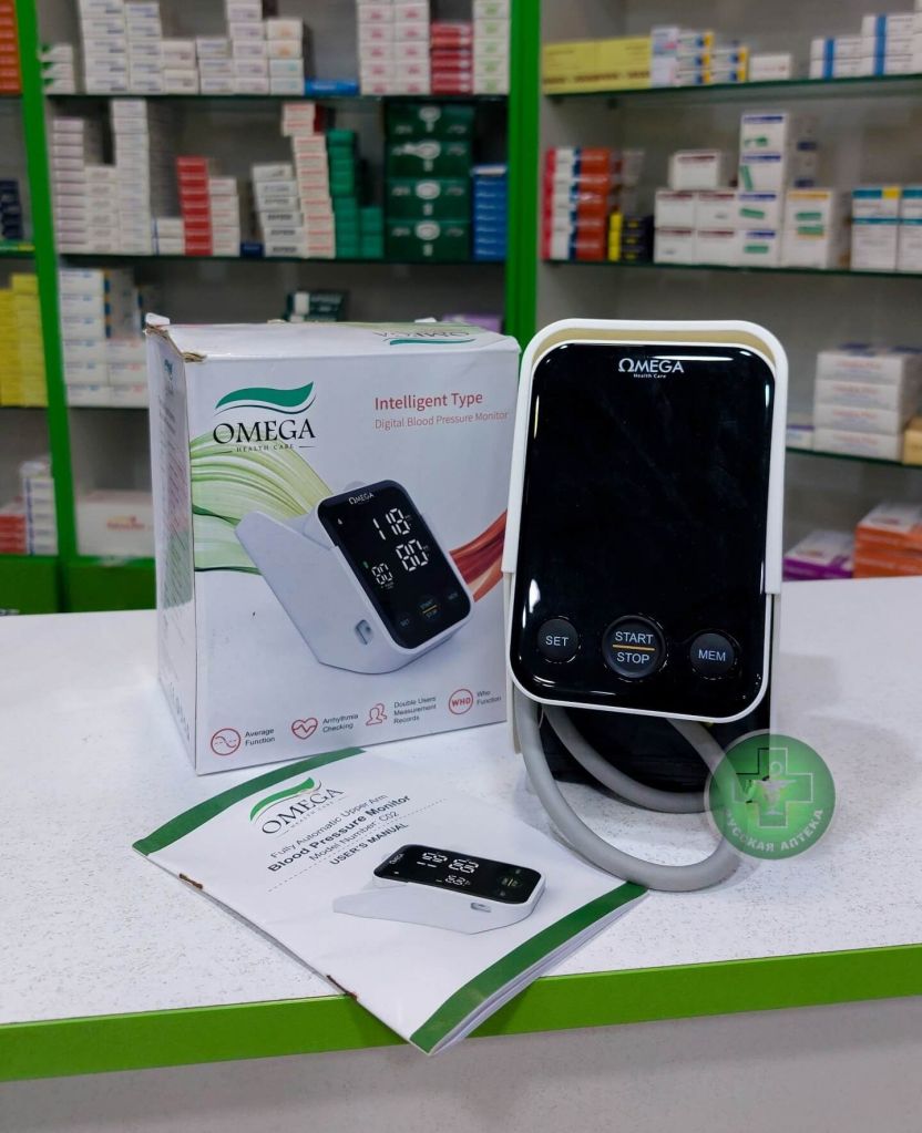 Омега Хелс Кер Цифровой тонометр 1 штука