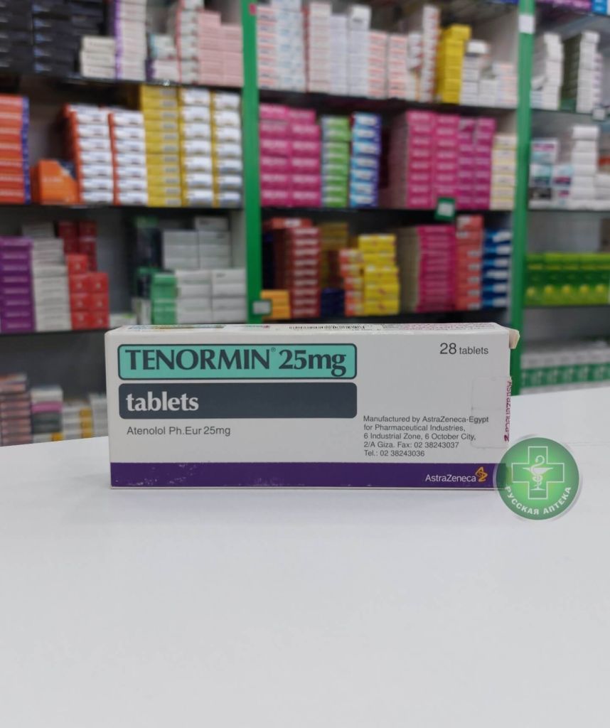 Tenormin 25 mg 28 tablets