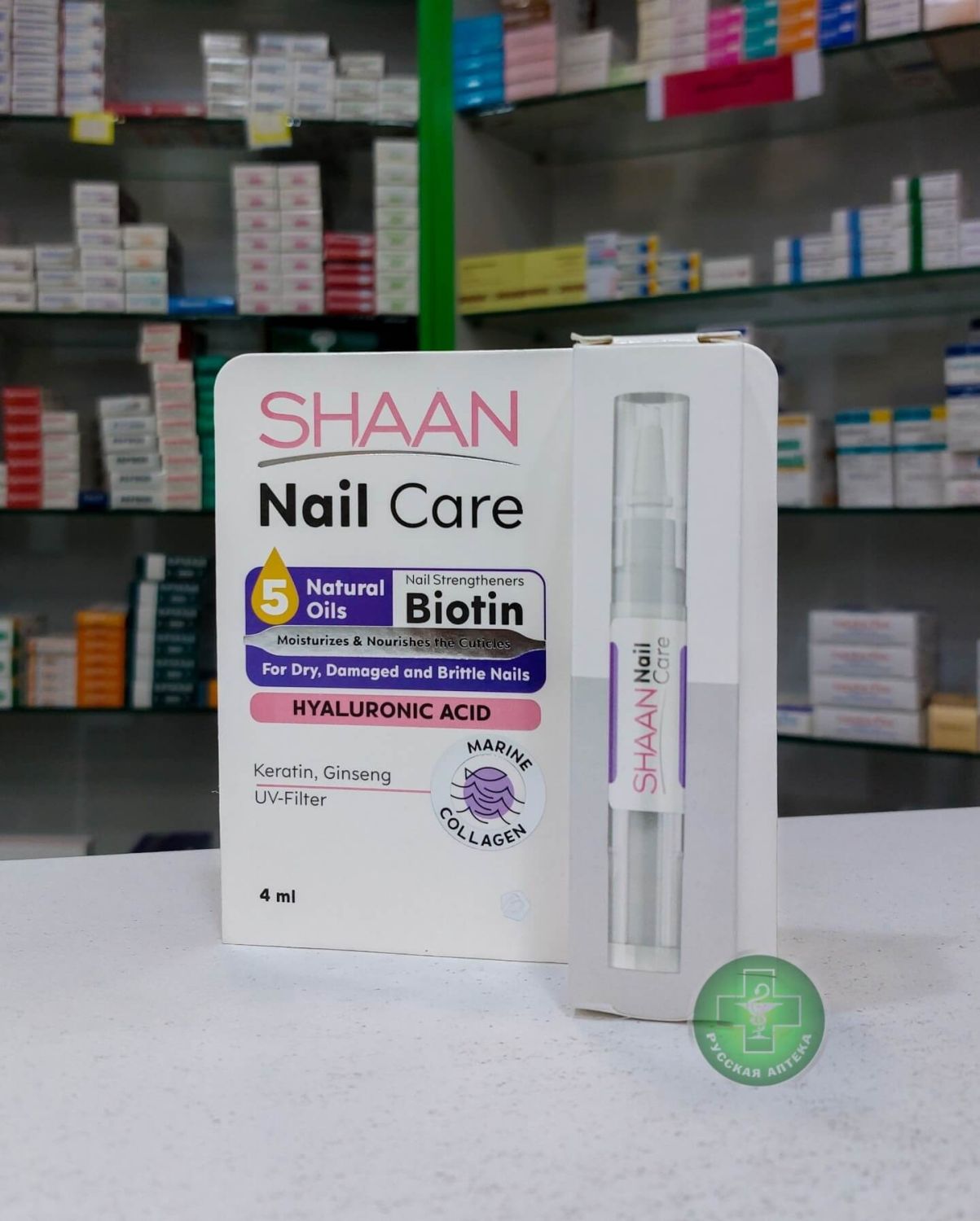 SHAAN Nail care for damaged & brittle nails 4 ml