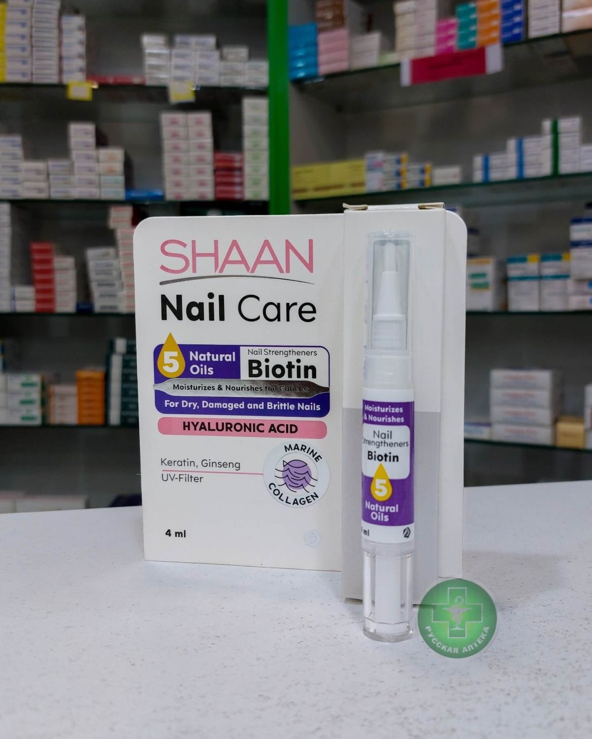 SHAAN Nail care for damaged & brittle nails 4 ml