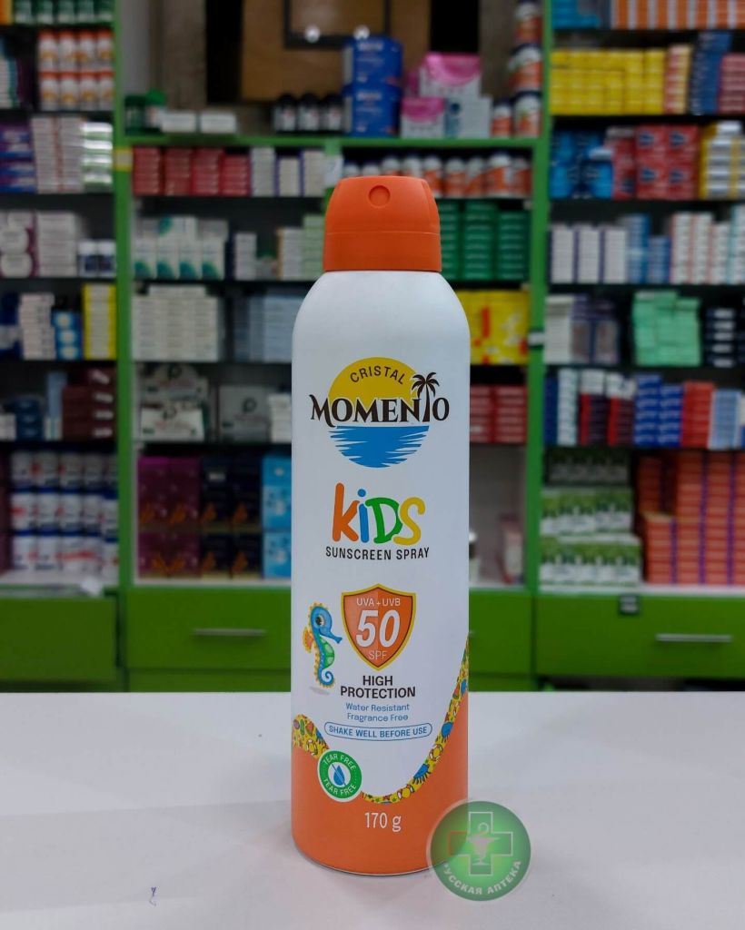 Cristal Momento Kids Sunscreen spray SPF50 170 g