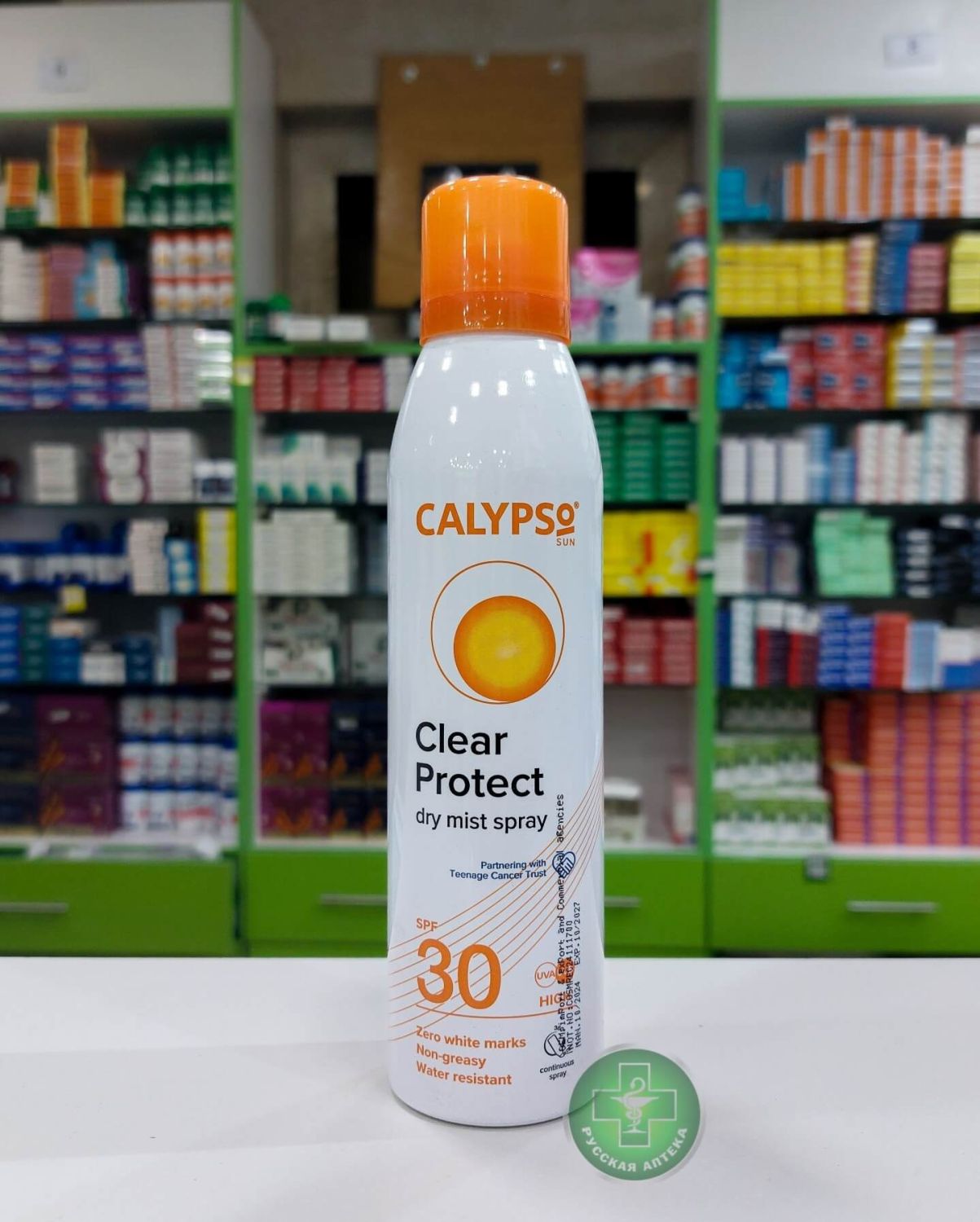 Calypso Sun Clear Protect dry mist spray SPF30 175 ml