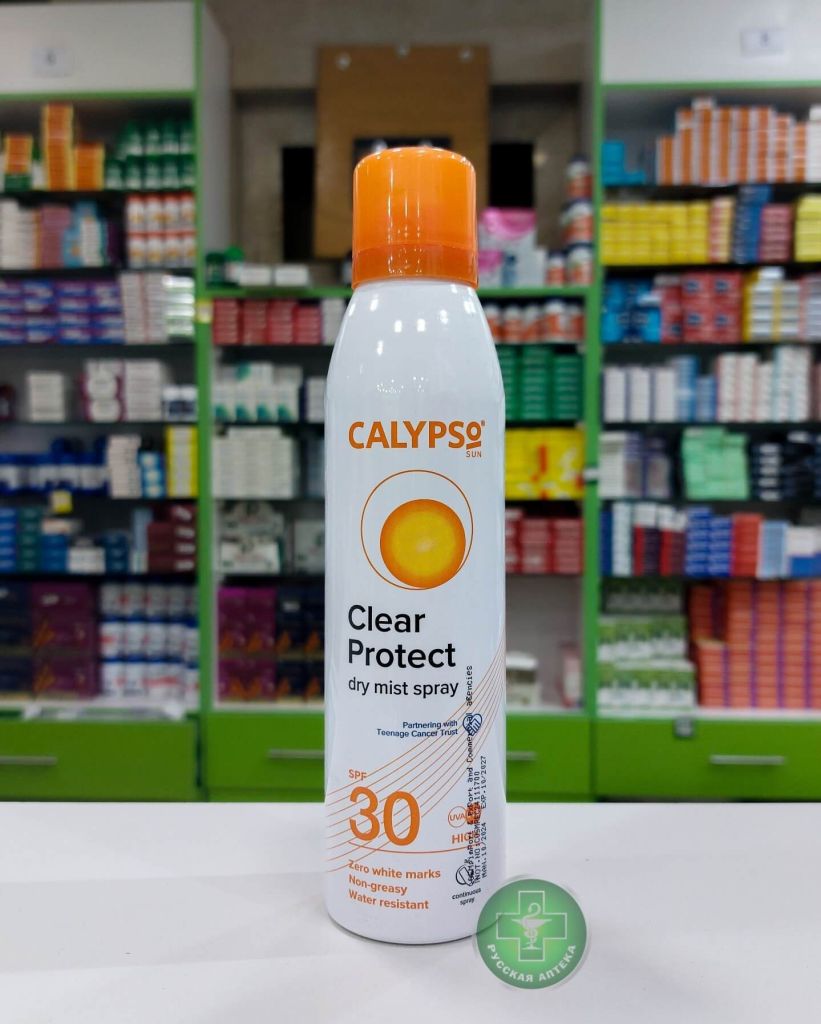 Calypso Sun Clear Protect dry mist spray SPF30 175 ml