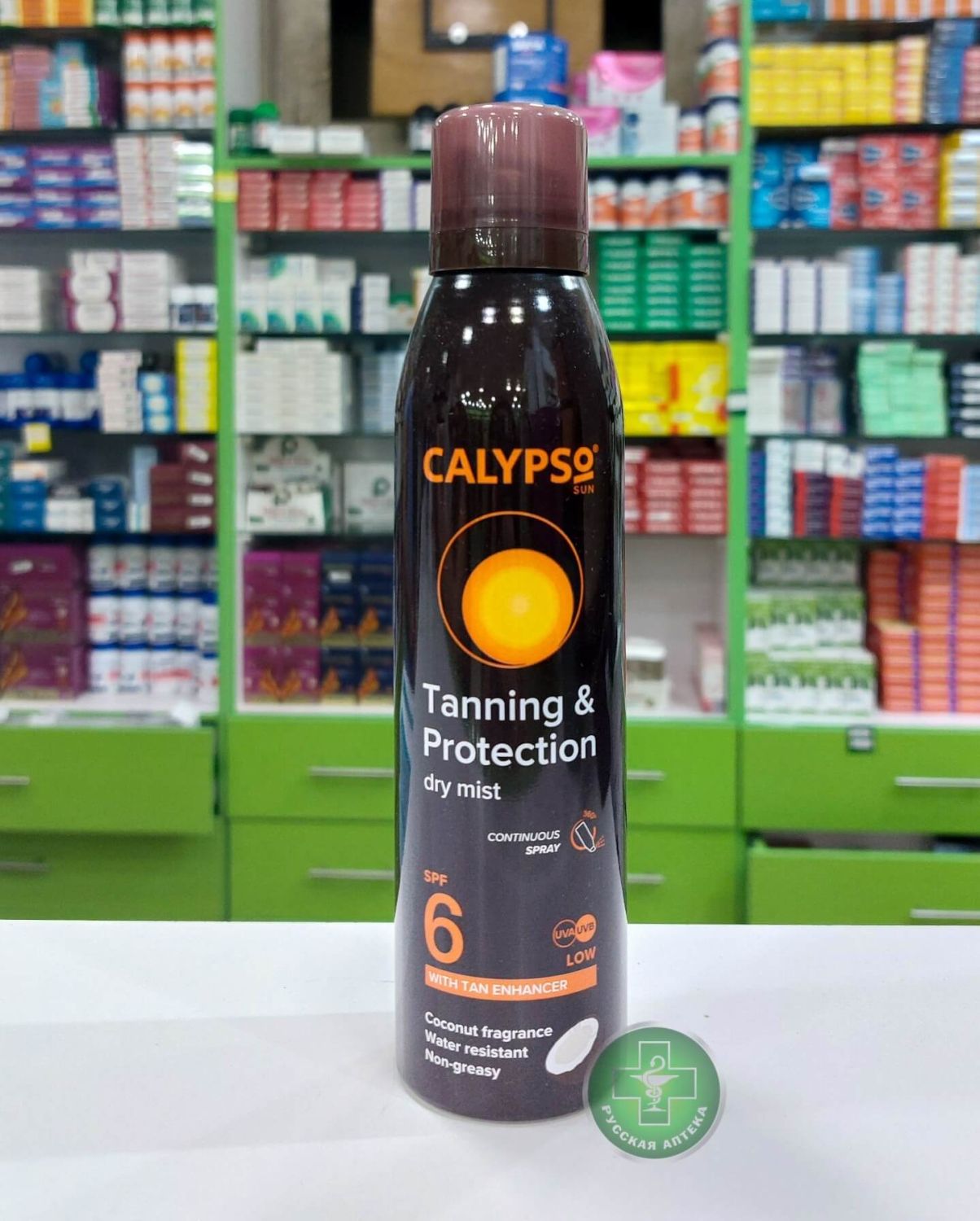 Calypso Sun Tanning Protection dry mist oil SPF6 175 ml