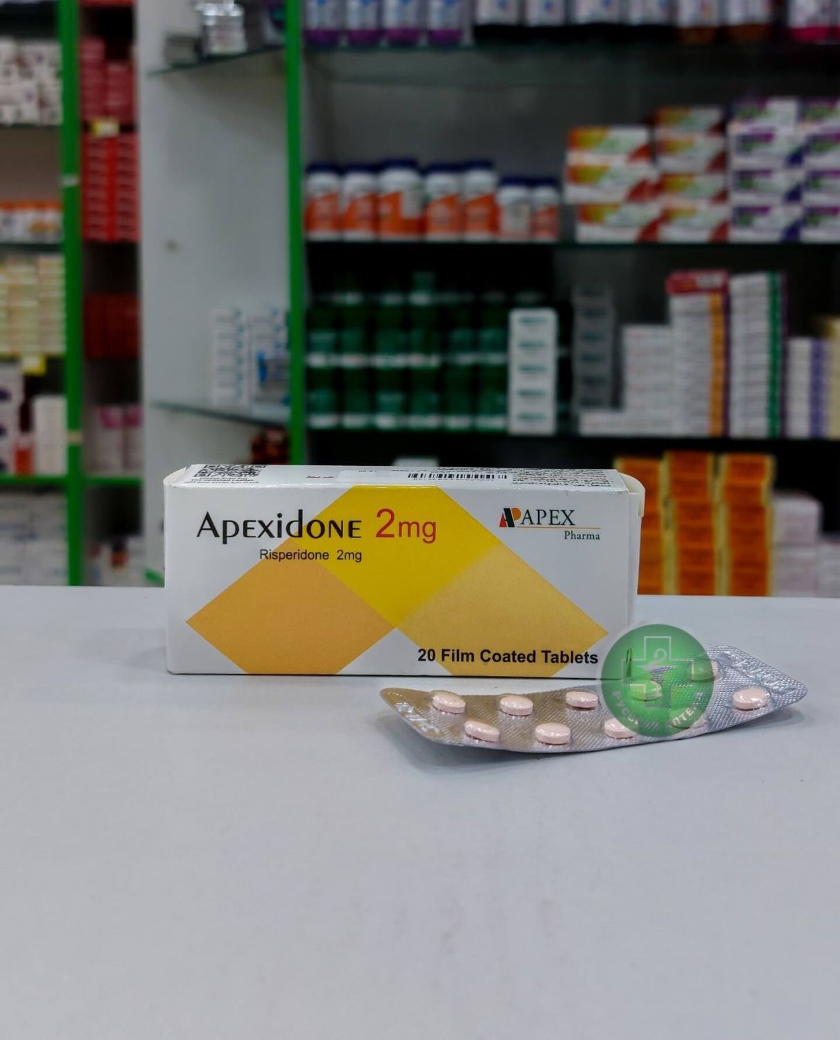 Apexidone 2 mg 20 tablets