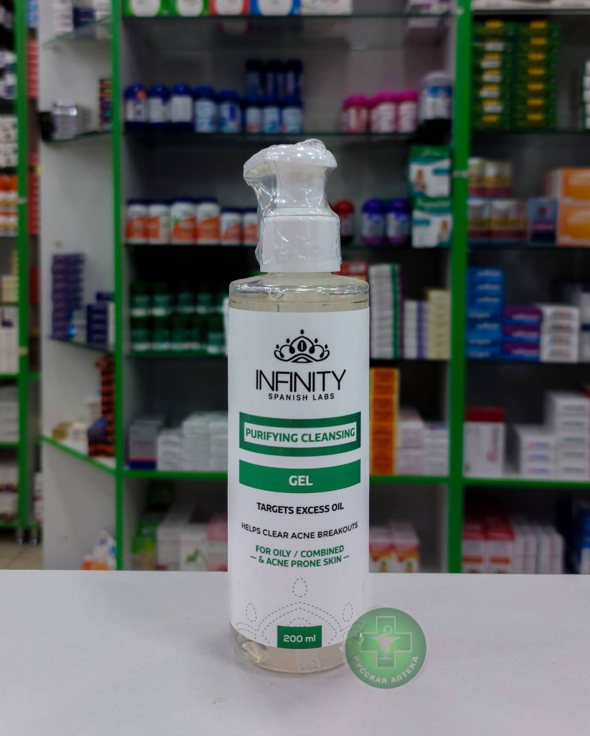 Infinity Purifying Cleansing gel for oily, combination and acne-prone skin 200 ml