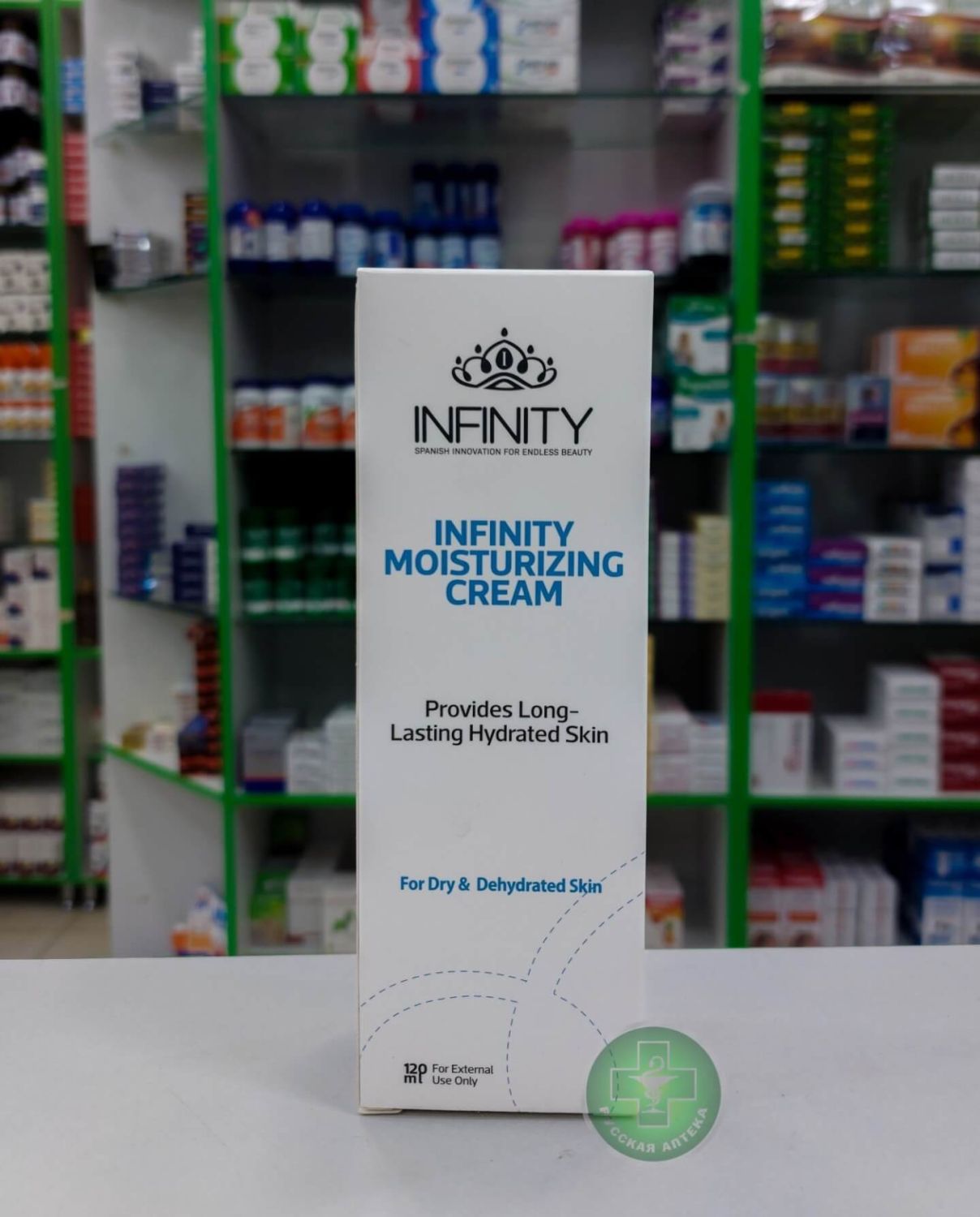 Infinity Moisturizing cream for dry and dehydrated skin 120 ml