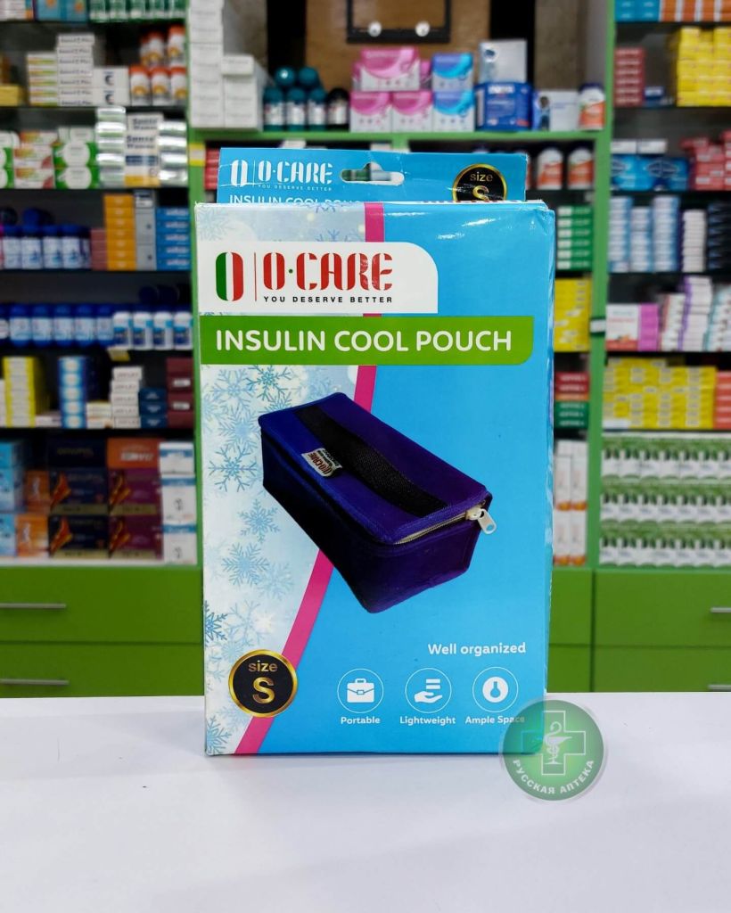 O Care Insulin storage and transport thermal case with triple-layer insulation, size S 1 pc